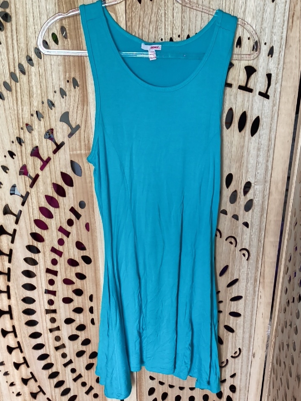 BONGO Teal Tank Dress